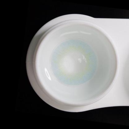 Cherry OCEAN Blue Prescription Coloured Contact Lenses