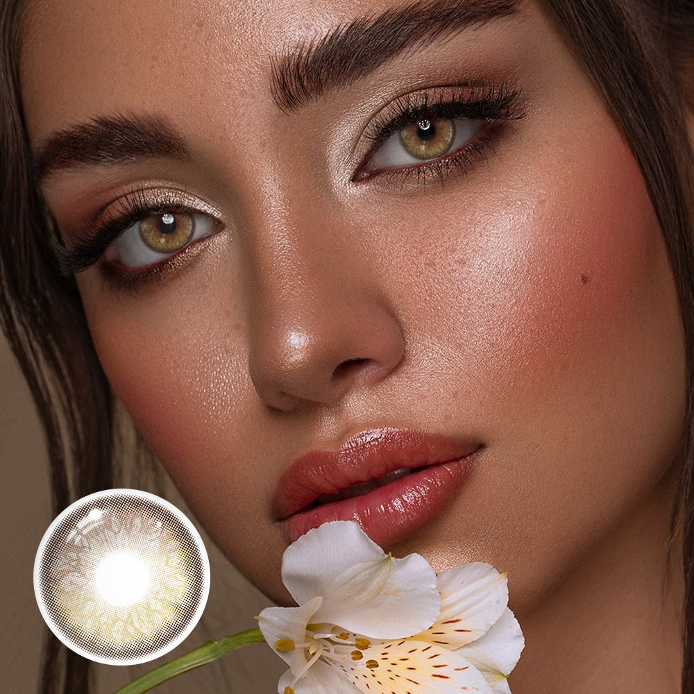 Dione Brown Coloured Contact Lenses
