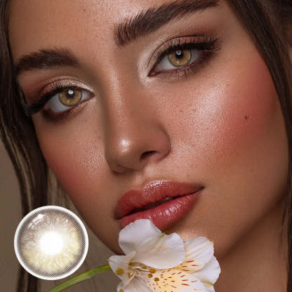 Dione Brown Coloured Contact Lenses