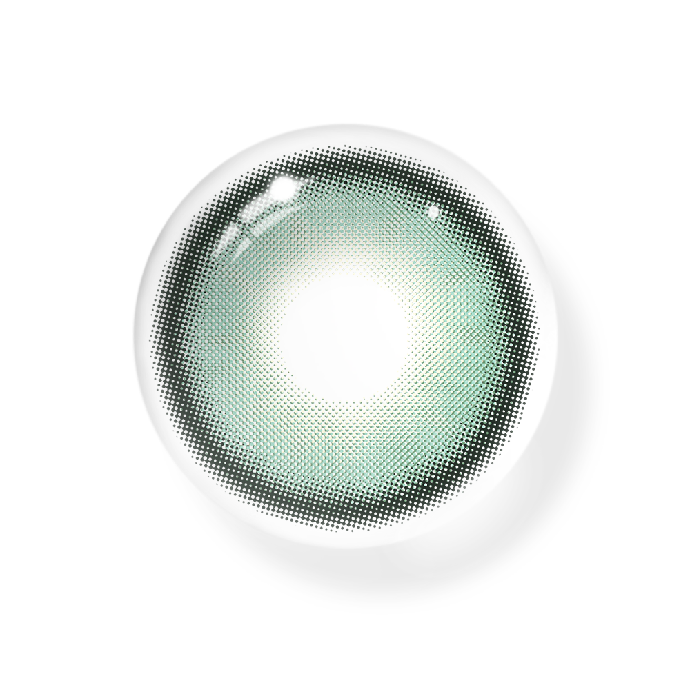 Halo Dark Green Prescription Coloured Contact Lenses