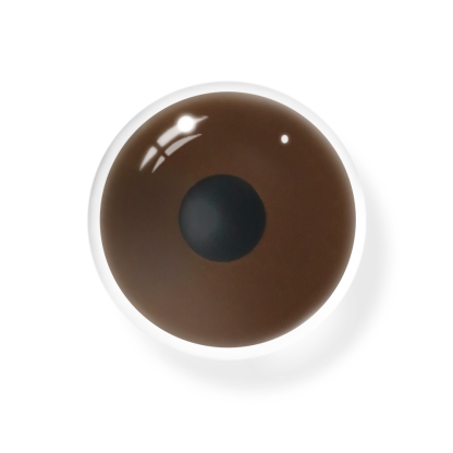 Lightbringer Dark Brown Prosthetic Lenses