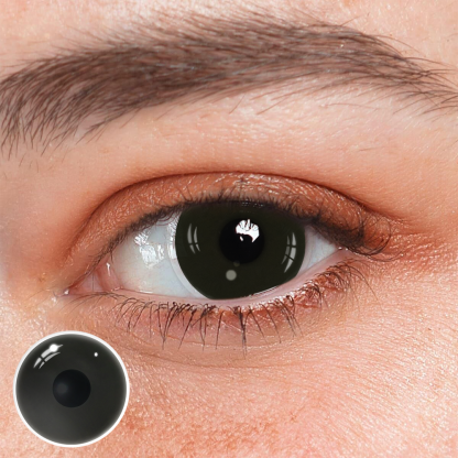 Lightbringer Medium Black Prosthetic Lenses