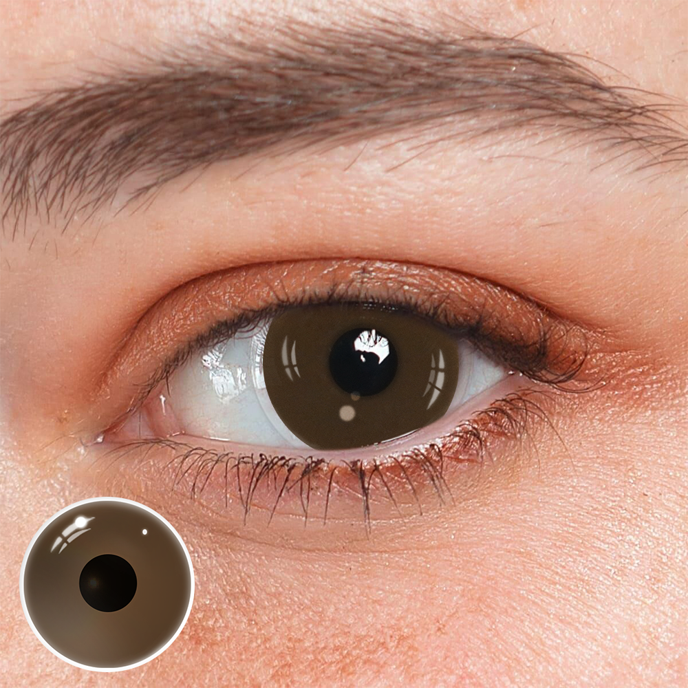 Lightbringer Light Brown Prosthetic Lenses