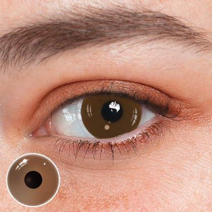 Lightbringer Brown Prosthetic Lenses