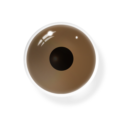 Lightbringer Deep Brown Prosthetic Lenses