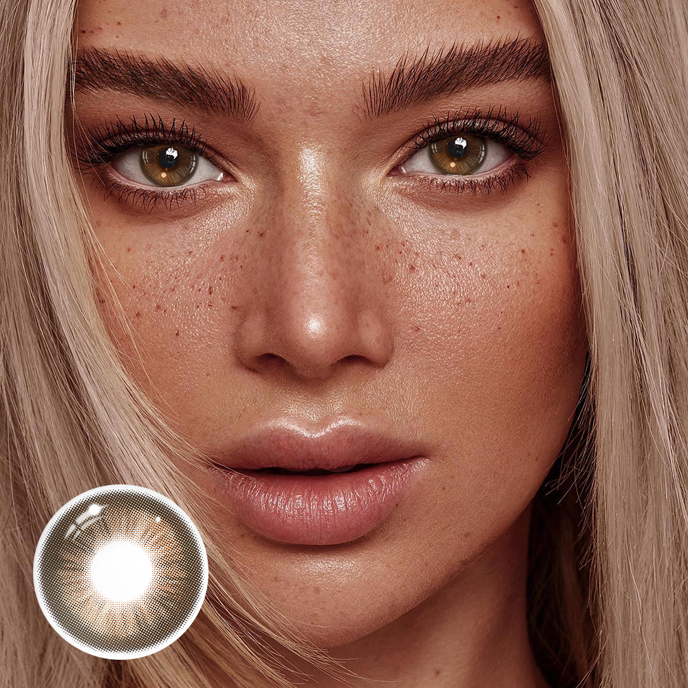 Americano Brown Prescription Coloured Contact Lenses