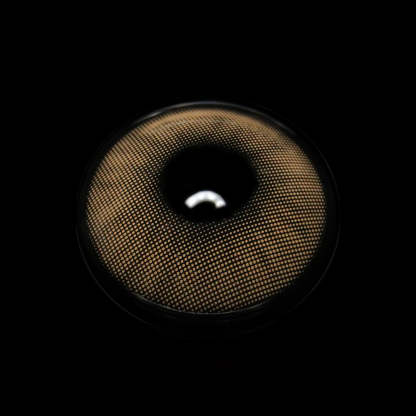 Hidrocor Ocre Brown Prescription Coloured Contact Lenses