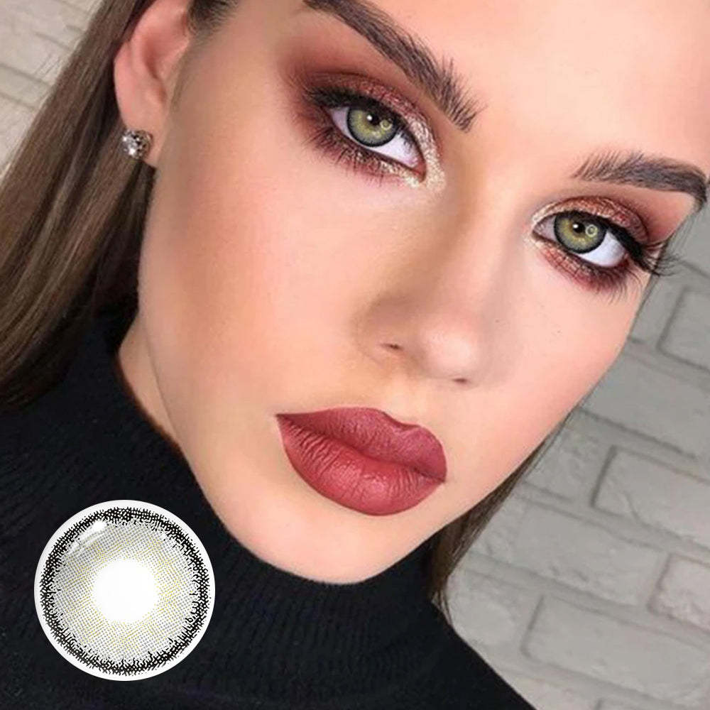 Premium Candy Gray Prescription Coloured Contact Lenses