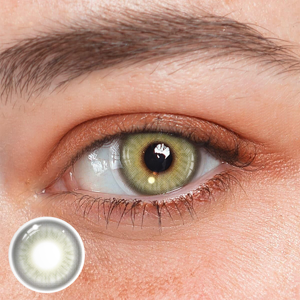 Himalaya Light Green Prescription Coloured Contact Lenses