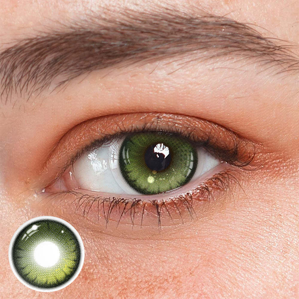 Yaqoot Green Coloured Contact Lenses