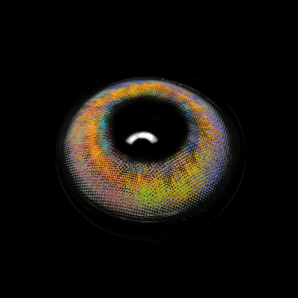 Cosplay Rio Yellow Prescription Coloured Contact Lenses