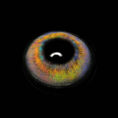 Cosplay Rio Yellow Prescription Coloured Contact Lenses