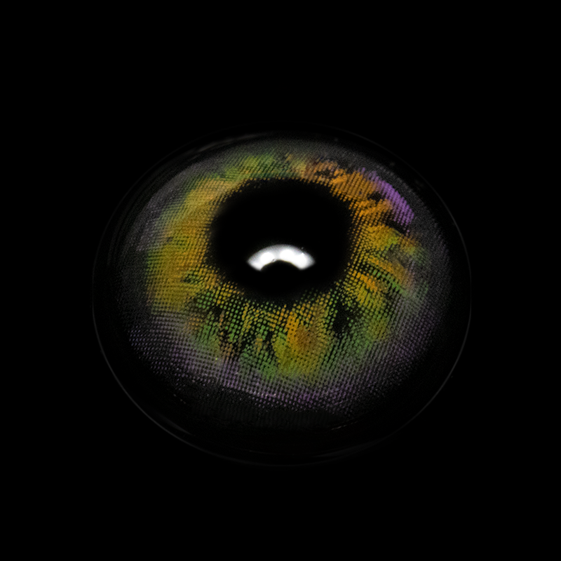 Larimar Yellow Coloured  Contact Lenses