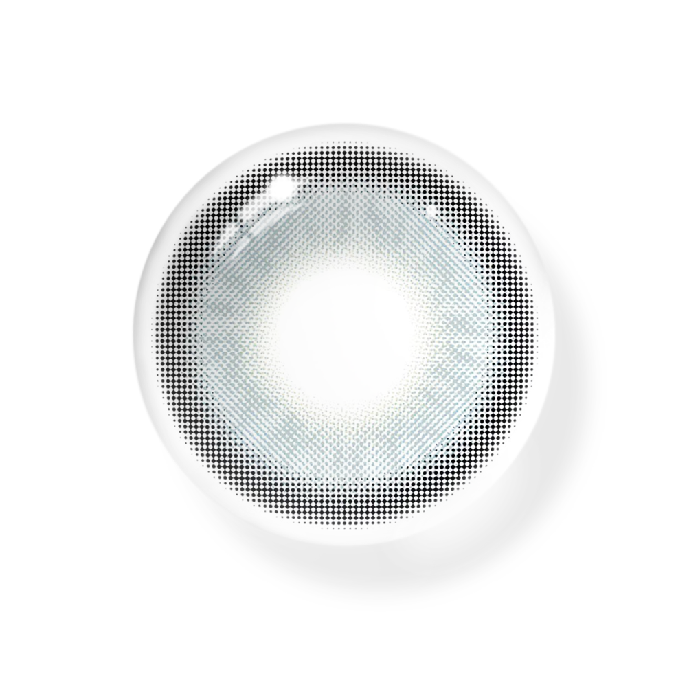 Himalaya Light Blue Prescription Coloured Contact Lenses