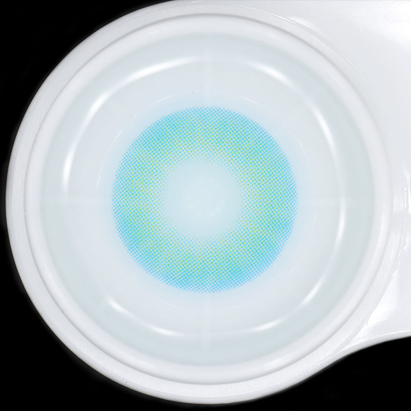 Polar Light Blue Prescription Coloured Contact Lenses