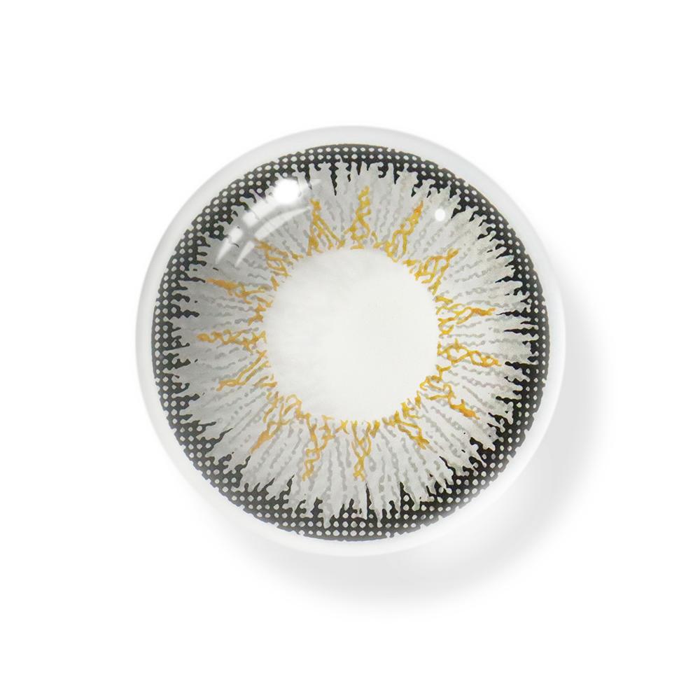 Zircon Gray Prescription Coloured Contact Lenses