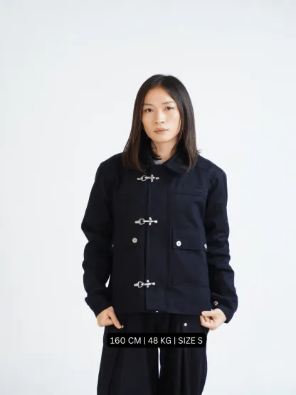 Fireman Clasp Work Jacket
