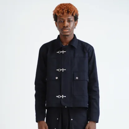 Fireman Clasp Work Jacket