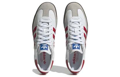 Aqdfdidas Samba OG 'White Scarlet' IG1025