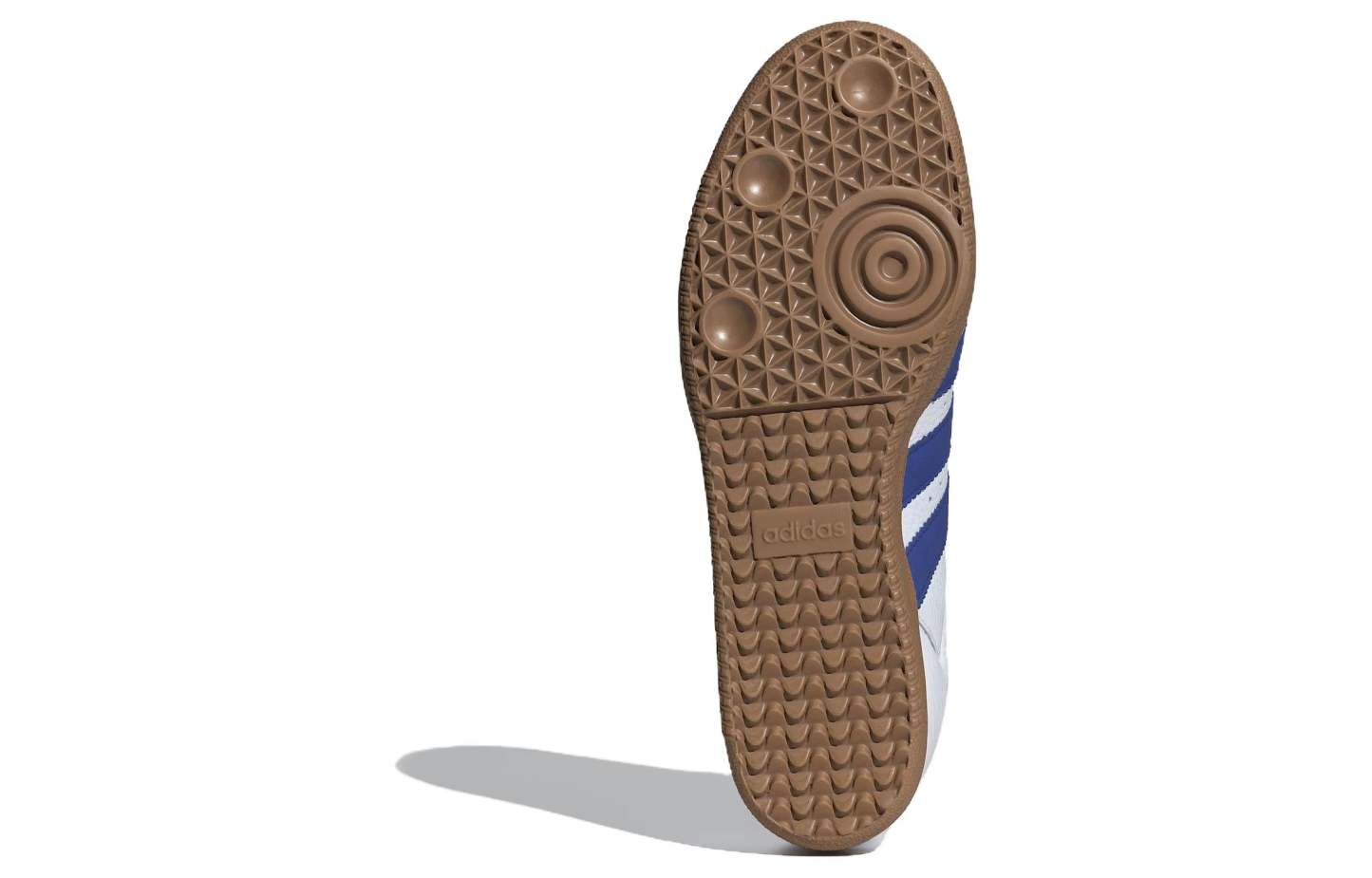 Aqdfdidas Samba OG 'Oversized Logo White Semi Lucid Blue' IF1813