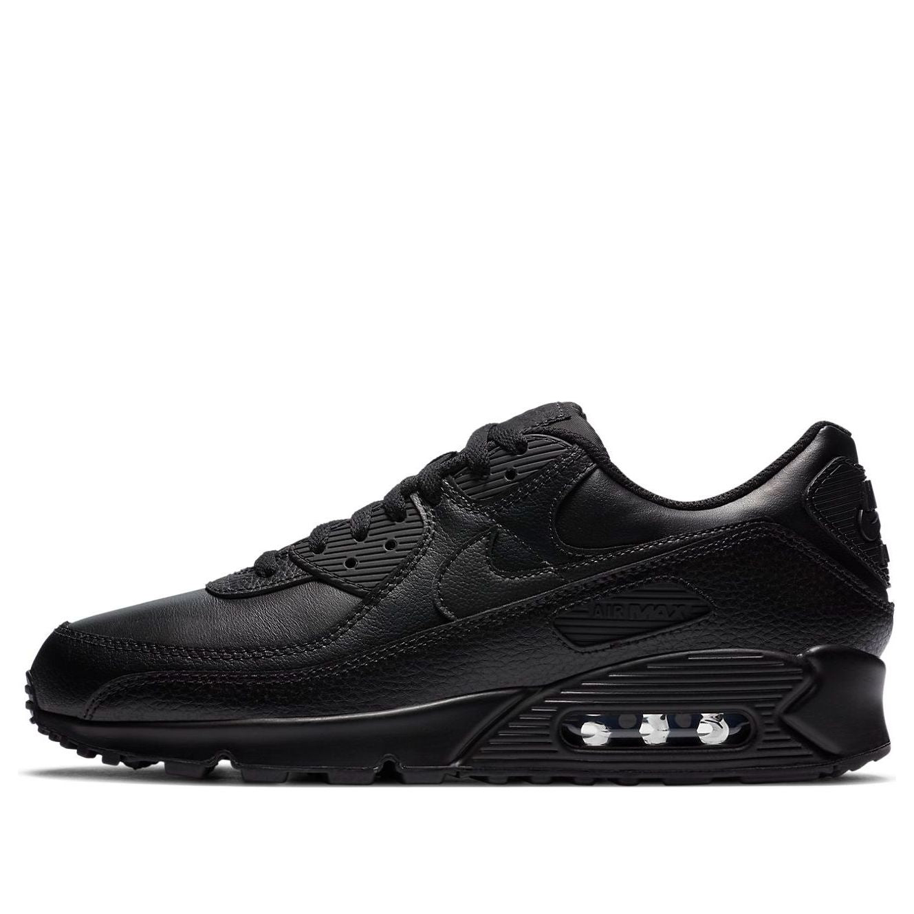 niqdfke Air Max 90 Cuir 'Triple Noir' CZ5594-001