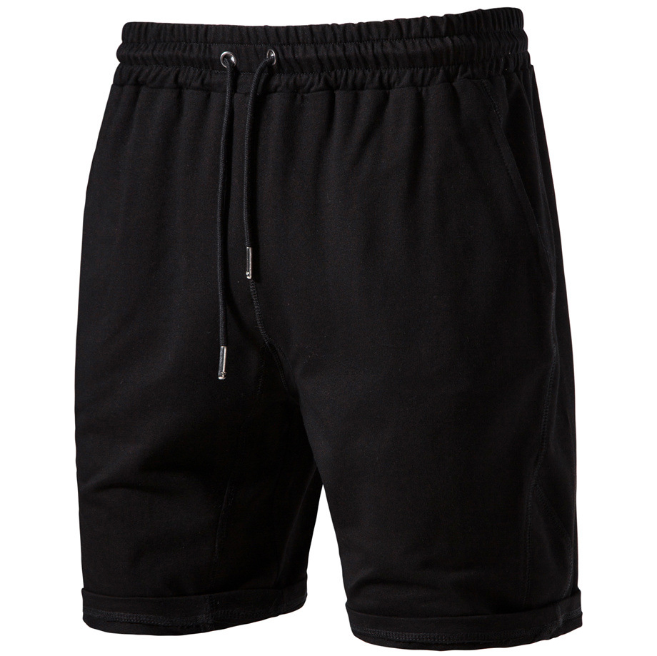 Men's Casual Washed Terry Sports Shorts