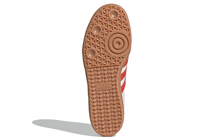 Aqdfdidas Samba OG 'White Solar Red Gum' IF6513 Mujer