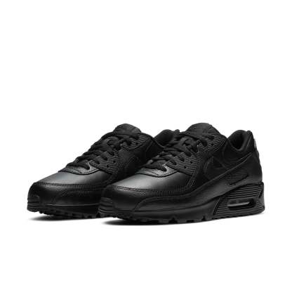 niqdfke Air Max 90 Cuir 'Triple Noir' CZ5594-001
