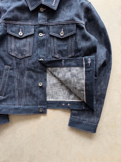 19OZ SLUB SELVEDGE DENIM JACKET