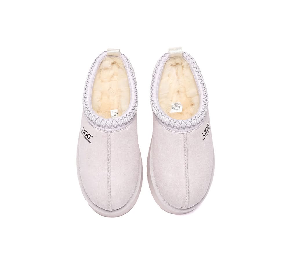 🔥AUSTRALIAN SHEPHERD® UGG Slippers Sheepskin Wool Ankle Platform Tazzy Tay