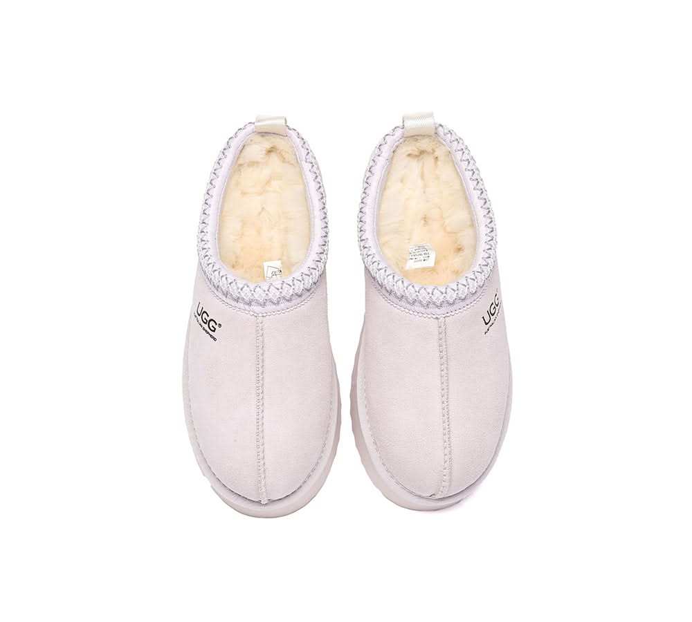 🔥AUSTRALIAN SHEPHERD® UGG Slippers Sheepskin Wool Ankle Platform Tazzy Tay