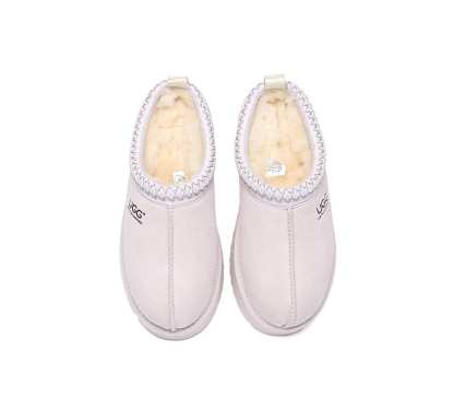 🔥AUSTRALIAN SHEPHERD® UGG Slippers Sheepskin Wool Ankle Platform Tazzy Tay