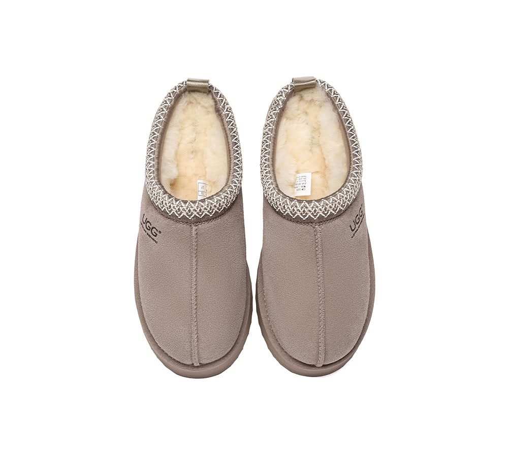 🔥AUSTRALIAN SHEPHERD® UGG Slippers Sheepskin Wool Ankle Platform Tazzy Tay