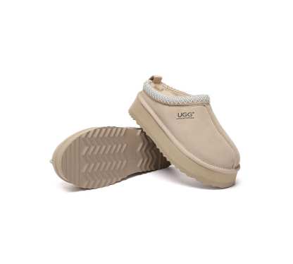 🔥AUSTRALIAN SHEPHERD® UGG Slippers Sheepskin Wool Ankle Platform Tazzy Tay