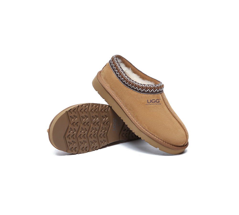 🔥AUSTRALIAN SHEPHERD® UGG Slippers Sheepskin Wool Ankle Tazzy Hippie