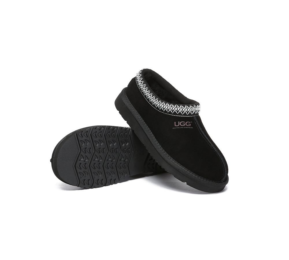 🔥AUSTRALIAN SHEPHERD® UGG Slippers Sheepskin Wool Ankle Tazzy Hippie