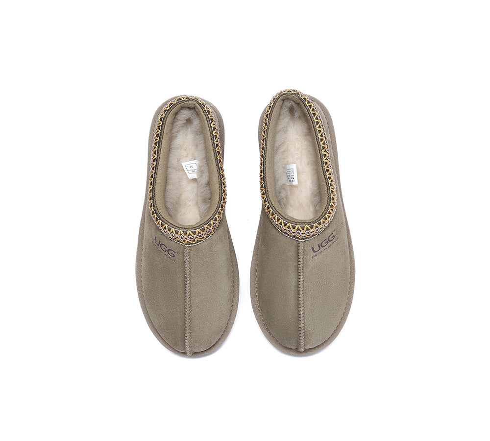 🔥AUSTRALIAN SHEPHERD® UGG Slippers Sheepskin Wool Ankle Tazzy Hippie