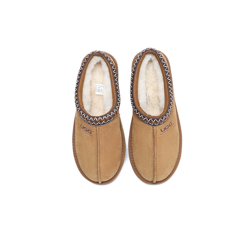 🔥AUSTRALIAN SHEPHERD® UGG Slippers Sheepskin Wool Ankle Tazzy Hippie