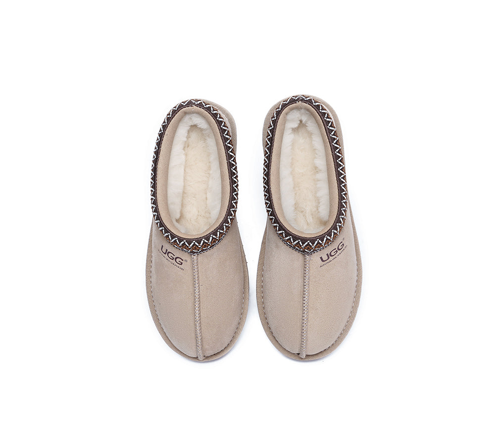 🔥AUSTRALIAN SHEPHERD® UGG Slippers Sheepskin Wool Ankle Tazzy Hippie