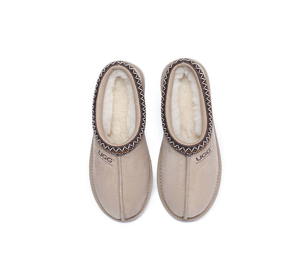 🔥AUSTRALIAN SHEPHERD® UGG Slippers Sheepskin Wool Ankle Tazzy Hippie