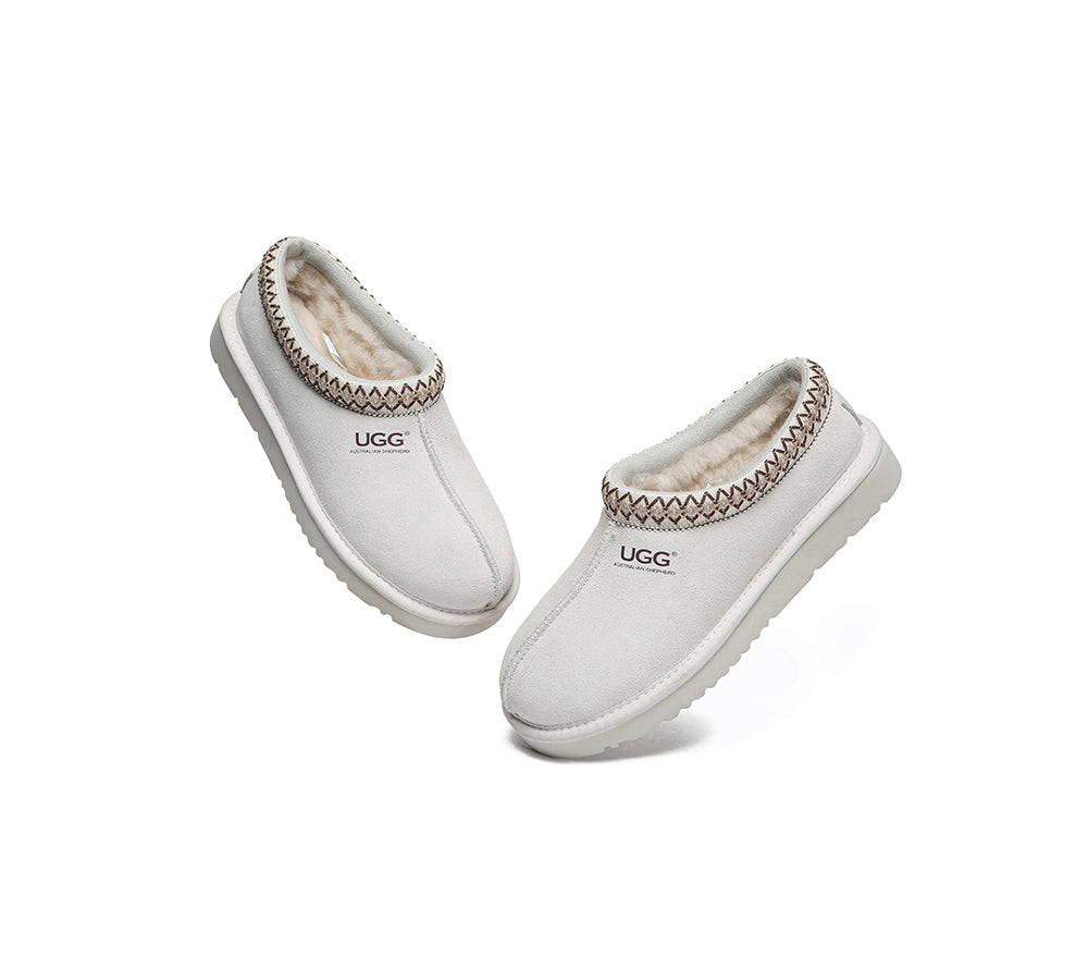 🔥AUSTRALIAN SHEPHERD® UGG Slippers Sheepskin Wool Ankle Tazzy Hippie