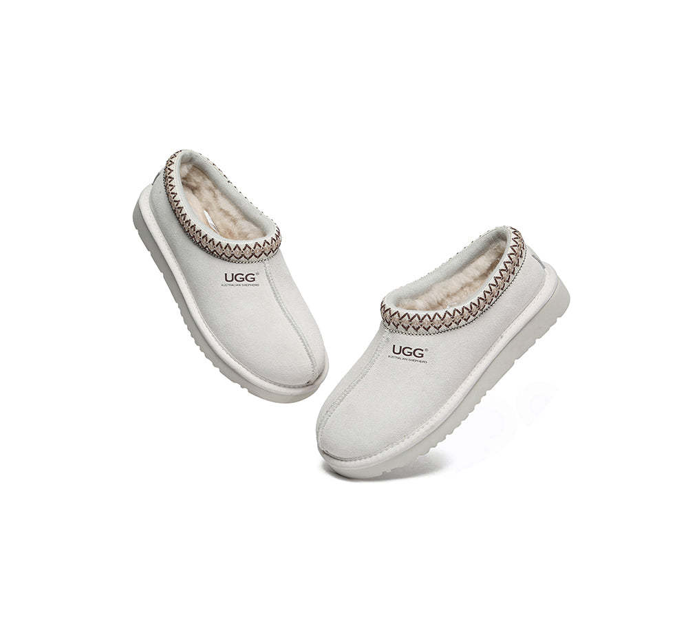 🔥AUSTRALIAN SHEPHERD® UGG Slippers Sheepskin Wool Ankle Tazzy Hippie