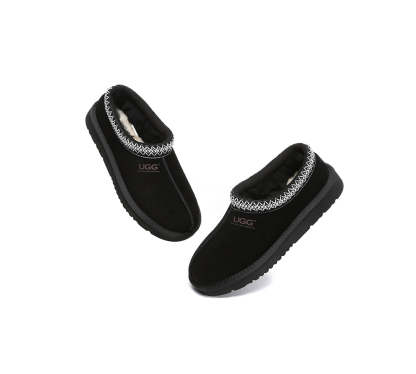 🔥AUSTRALIAN SHEPHERD® UGG Slippers Sheepskin Wool Ankle Tazzy Hippie
