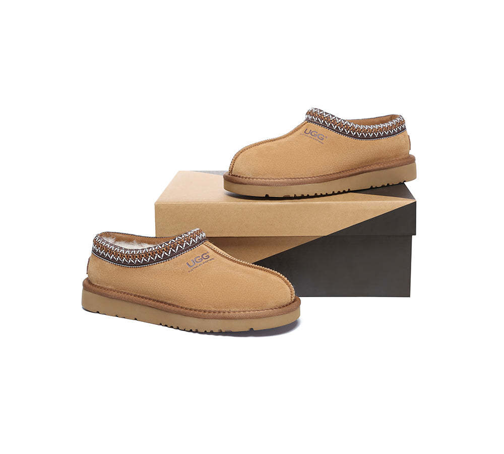 🔥AUSTRALIAN SHEPHERD® UGG Slippers Sheepskin Wool Ankle Tazzy Hippie