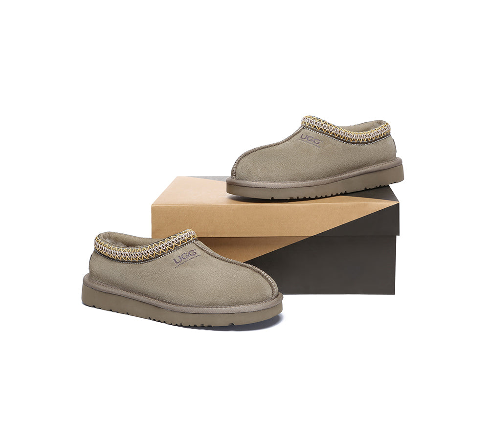 🔥AUSTRALIAN SHEPHERD® UGG Slippers Sheepskin Wool Ankle Tazzy Hippie