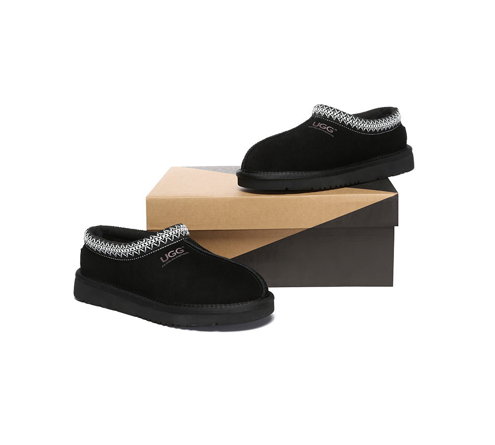 🔥AUSTRALIAN SHEPHERD® UGG Slippers Sheepskin Wool Ankle Tazzy Hippie