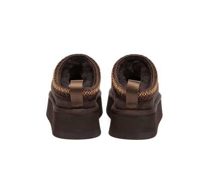 🔥AUSTRALIAN SHEPHERD® UGG Slippers Sheepskin Wool Ankle Platform Tazzy Tay