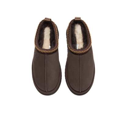 🔥AUSTRALIAN SHEPHERD® UGG Slippers Sheepskin Wool Ankle Platform Tazzy Tay