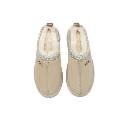 🔥AUSTRALIAN SHEPHERD® UGG Slippers Sheepskin Wool Ankle Platform Tazzy Ventus