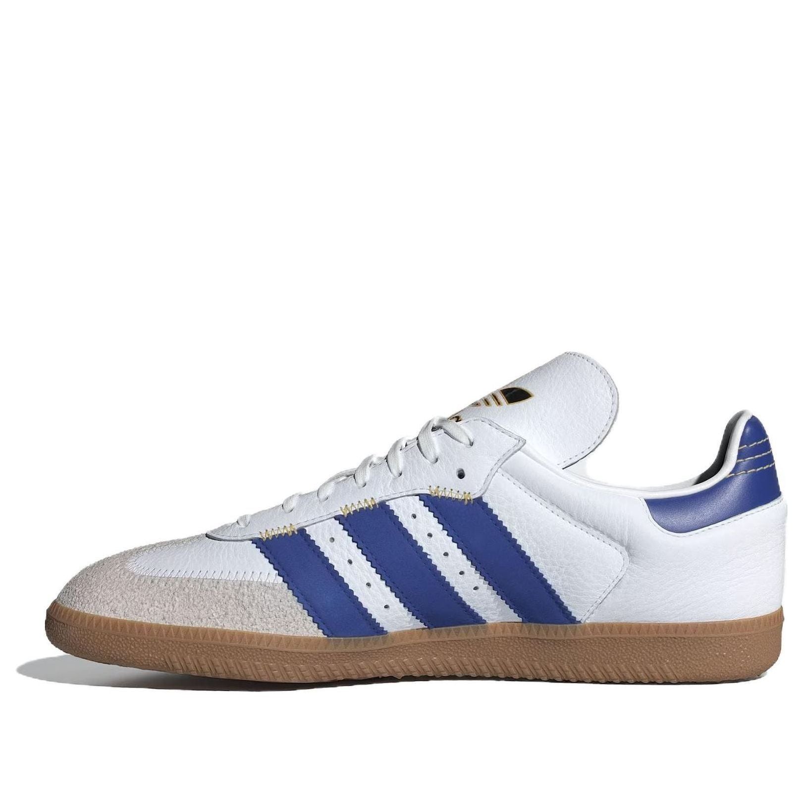Aqdfdidas Samba OG 'Oversized Logo White Semi Lucid Blue' IF1813